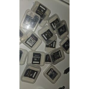 set of 4 Random 16GB SDHC Secure Digital Memory Card SD digital camera